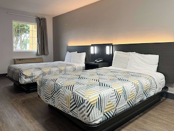 Standard Room, 2 Double Beds, Smoking, Refrigerator & Microwave