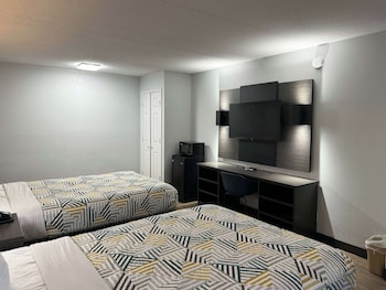 Standard Room, 2 Double Beds, Smoking, Refrigerator & Microwave