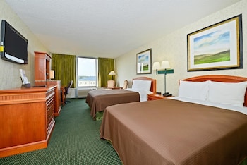 Double Room, 2 Double Beds, Non Smoking