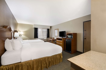 Standard Room, 2 Queen Beds, Non Smoking, Refrigerator & Microwave
