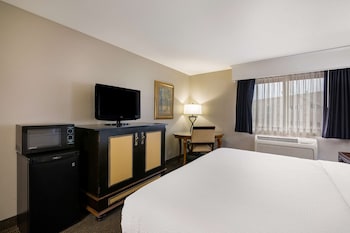 Standard Room, 1 King Bed, Non Smoking, Refrigerator & Microwave