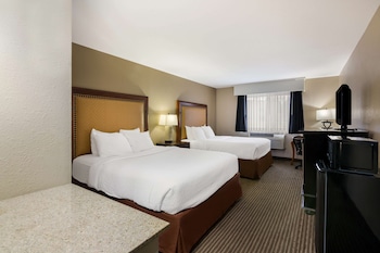 Standard Room, 2 Queen Beds, Non Smoking, Refrigerator & Microwave