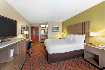 Standard Room, 1 King Bed, Non Smoking, Refrigerator & Microwave