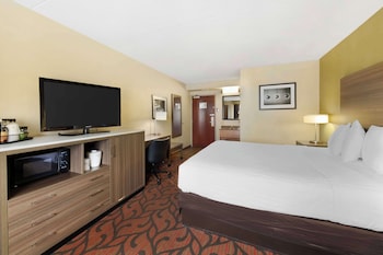 Standard Room, 1 King Bed, Non Smoking, Refrigerator & Microwave