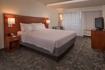 Suite, 1 King Bed with Sofa bed, Accessible (Mobility/Hearing Tub One Bedroom)