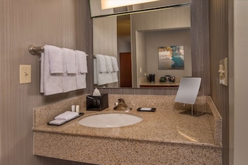 Suite, 1 King Bed with Sofa bed, Accessible (Mobility/Hearing Tub One Bedroom)