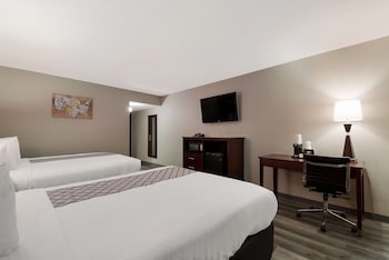 Standard Room, 2 Queen Beds, Non Smoking, Refrigerator & Microwave