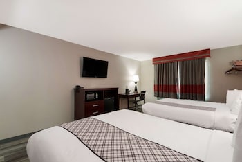 Standard Room, 2 Queen Beds, Non Smoking, Refrigerator & Microwave