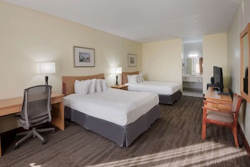 Standard Room, 2 Queen Beds, Non Smoking, Refrigerator & Microwave