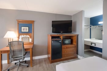 Standard Room, 2 Double Beds, Non Smoking, Refrigerator & Microwave (Pet Friendly)