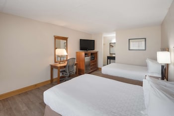Standard Room, 2 Double Beds, Non Smoking, Refrigerator & Microwave (Pet Friendly)