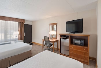 Standard Room, 2 Double Beds, Non Smoking, Refrigerator & Microwave (Pet Friendly)