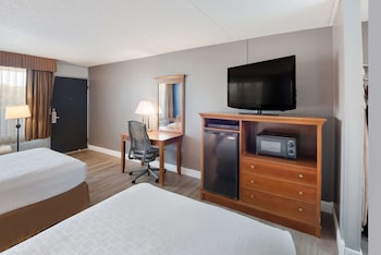 Standard Room, 2 Double Beds, Non Smoking, Refrigerator & Microwave (Pet Friendly)