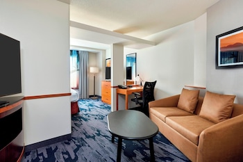 Suite, 1 King Bed (Living Area)