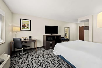 Standard Room, 1 King Bed, Non Smoking, Refrigerator & Microwave
