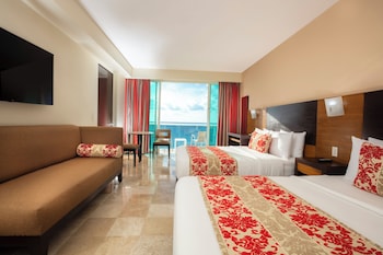 Club Room, 2 Double Beds, Balcony, Ocean View