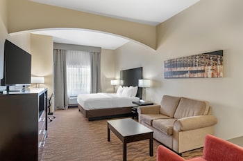 Standard Room, 1 King Bed, Non Smoking, Refrigerator & Microwave