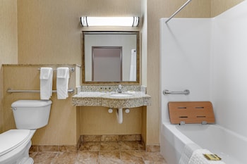 Standard Room, 1 King Bed, Accessible, Refrigerator & Microwave
