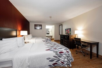 Deluxe Room, 2 Double Beds, Accessible, Non Smoking (Roll-In Shower)
