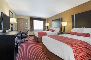 Standard Room, 2 Queen Beds, Non Smoking, Refrigerator & Microwave
