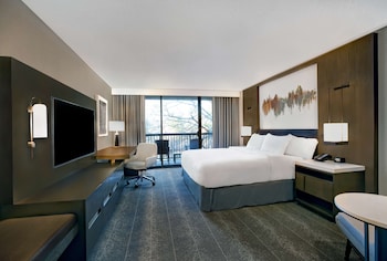 Room, 1 King Bed, Accessible, Non Smoking (Roll-in Shower)