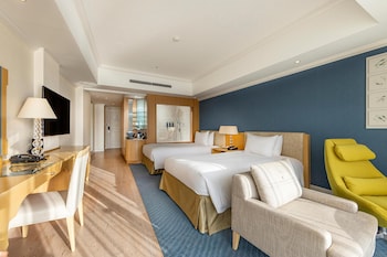 Twin Premium Executive - Non-Smoking - 40sqm - Rainbow Bridge View - Executive Lounge Access