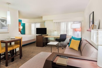 Studio, 1 King Bed with Sofa bed (Hearing Accessible)