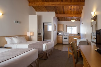 Hotel Room, 2 Double Beds, Kitchen