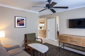 Suite, 1 King Bed with Sofa bed, Jetted Tub