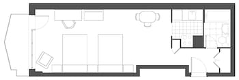 Studio Suite, 2 Double Beds