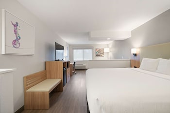 Standard Room, 1 King Bed, Non Smoking, Refrigerator & Microwave