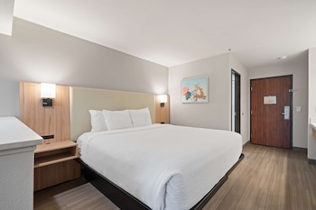 Standard Room, 1 King Bed, Non Smoking, Refrigerator & Microwave