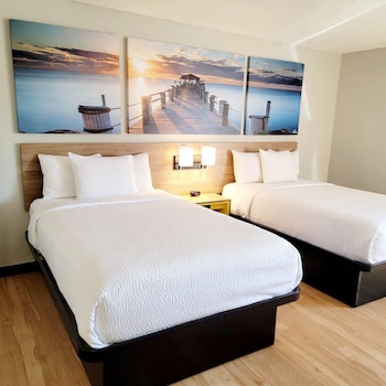 Deluxe Room, 2 Double Beds, Non Smoking