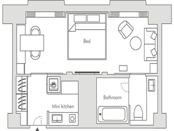 Espacio Superior Double Room with Lounge Access, Non Smoking