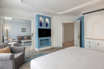 Tower Family Suite - Spacious 1-Bedroom with Partial Sea View and Private Beach Access
