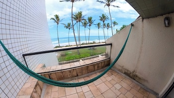 Quarto econômico, 3 camas de solteiro, vista para o oceano