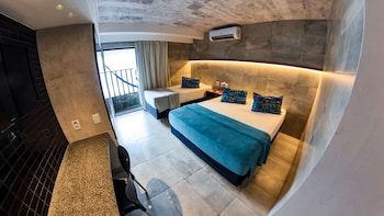 Quarto família 5, vista frente oceano