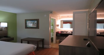 Standard Room, 1 Queen Bed, Non Smoking, Refrigerator & Microwave