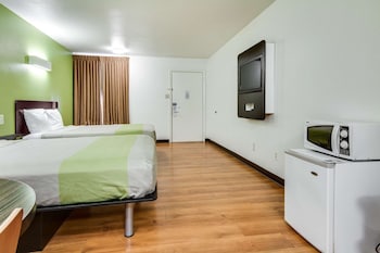 Standard Room, 2 Queen Beds, Non Smoking, Refrigerator & Microwave