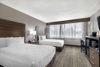 Standard Room, 2 Double Beds, Accessible, Refrigerator & Microwave