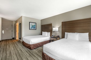 Standard Room, 2 Double Beds, Accessible, Refrigerator & Microwave