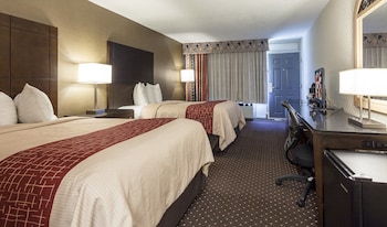 Standard Room, 2 Double Beds, Accessible, Non Smoking (Roll-In Shower)