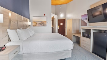 Standard Room, 1 King Bed, Non Smoking, Refrigerator & Microwave