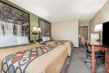 Double Room, 2 Double Beds, Smoking