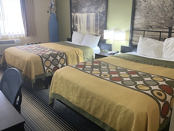 Double Room, 2 Double Beds, Smoking