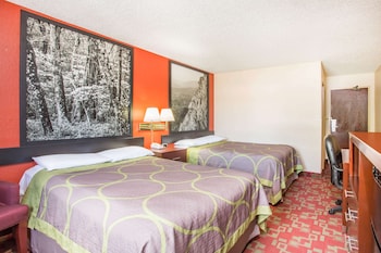 Double Room, 2 Double Beds, Non Smoking