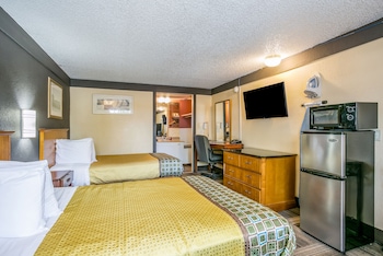 Room, 2 Double Beds, Smoking (Microwave and Fridge in-room)