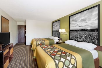 Double Room, 2 Double Beds, Smoking