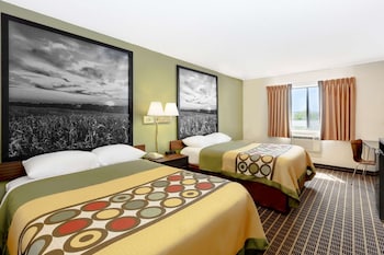 Double Room, 2 Double Beds, Smoking