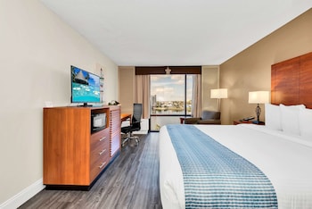 Standard Room, 1 King Bed, Non Smoking, Refrigerator & Microwave
